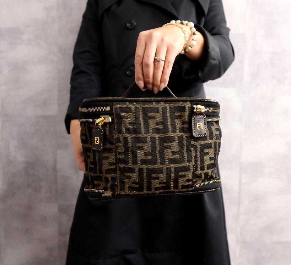 Authentic FENDI Zucca Handbag Vintage.