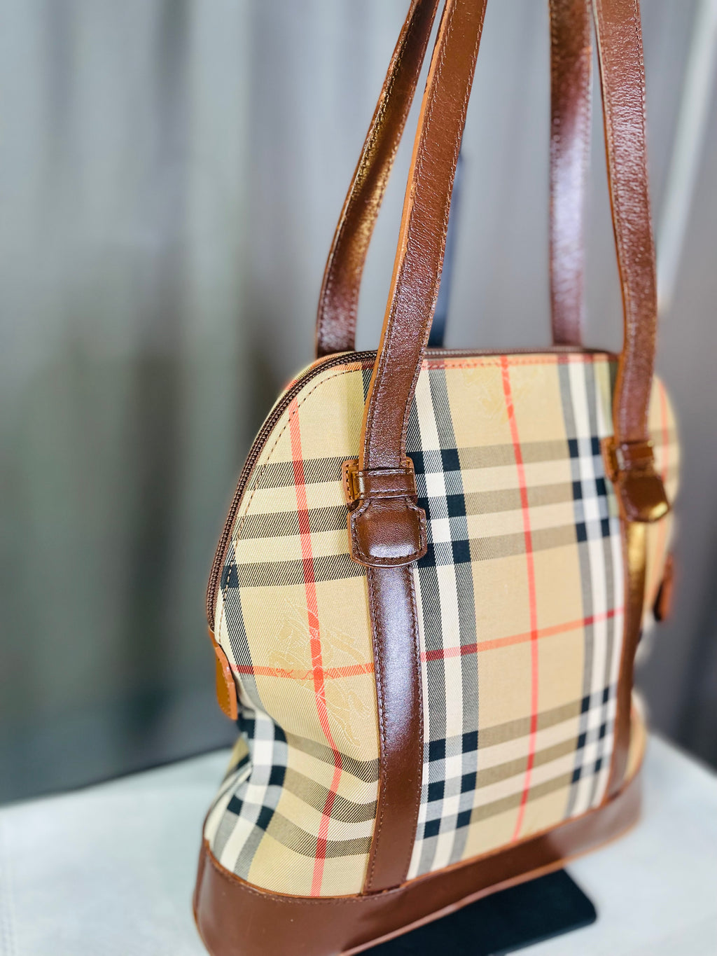 Burberry Nova Check Tote Bag