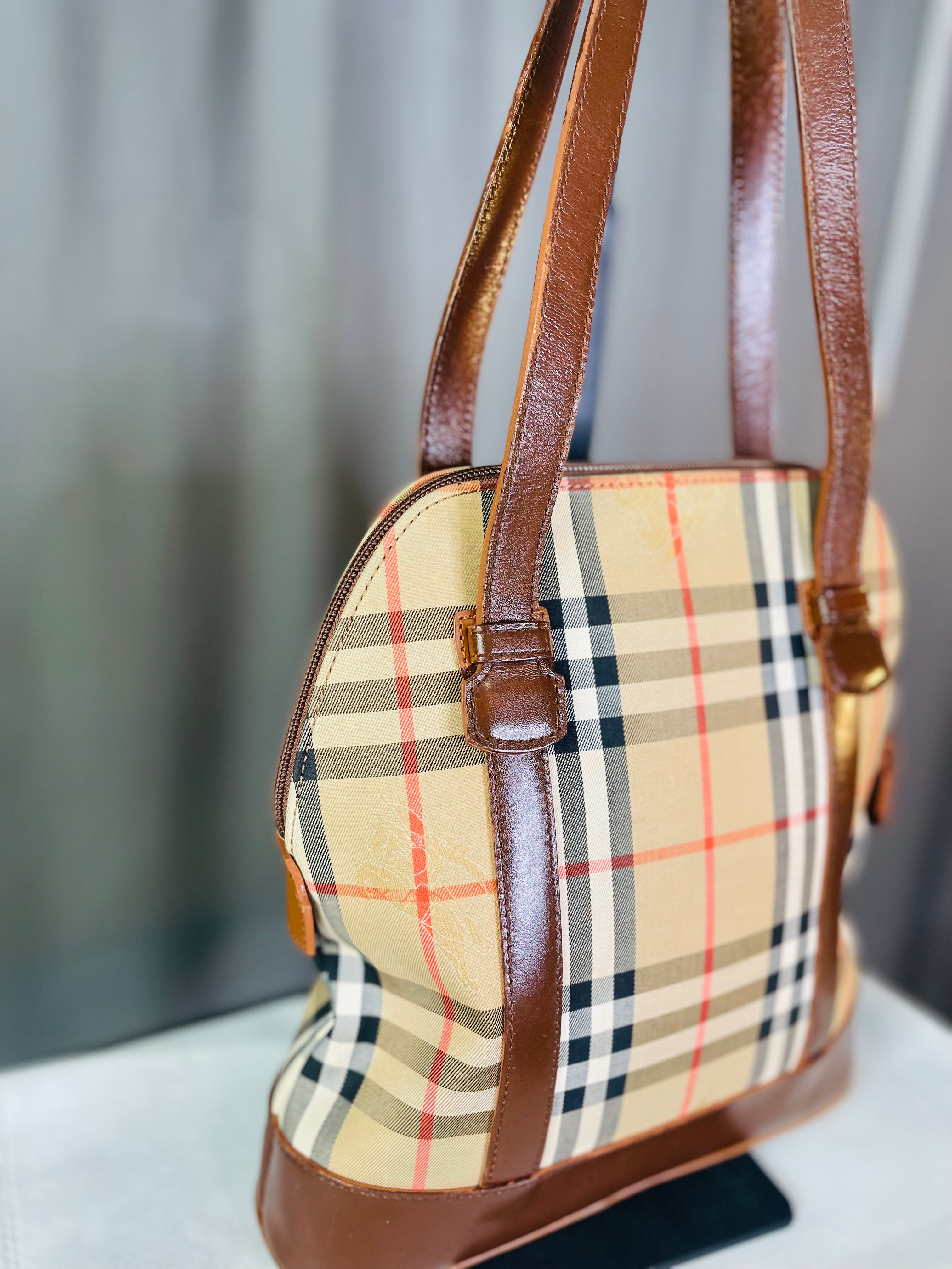 Burberry Nova Check Tote Bag