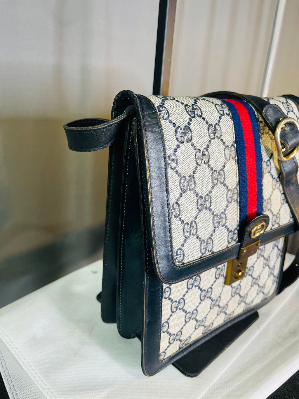 Gucci Ophidia Sherry Line Supreme e Shoulder Bag Vintage
