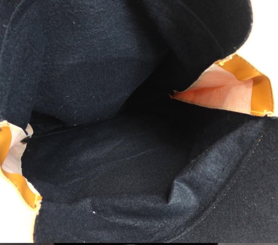 Authentic Gucci 70s Felt Tote Bag Vintage