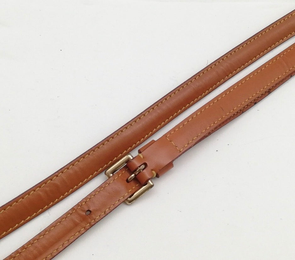 Authentic Louis Vuitton Leather Vachetta  Shoulder Strap Adjustable
