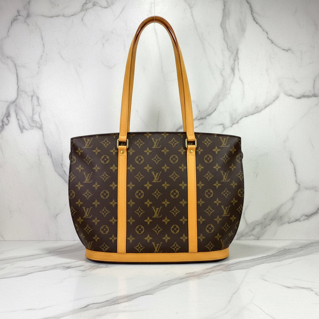 Louis Vuitton Babylone Monogram Tote Shoulder Bag