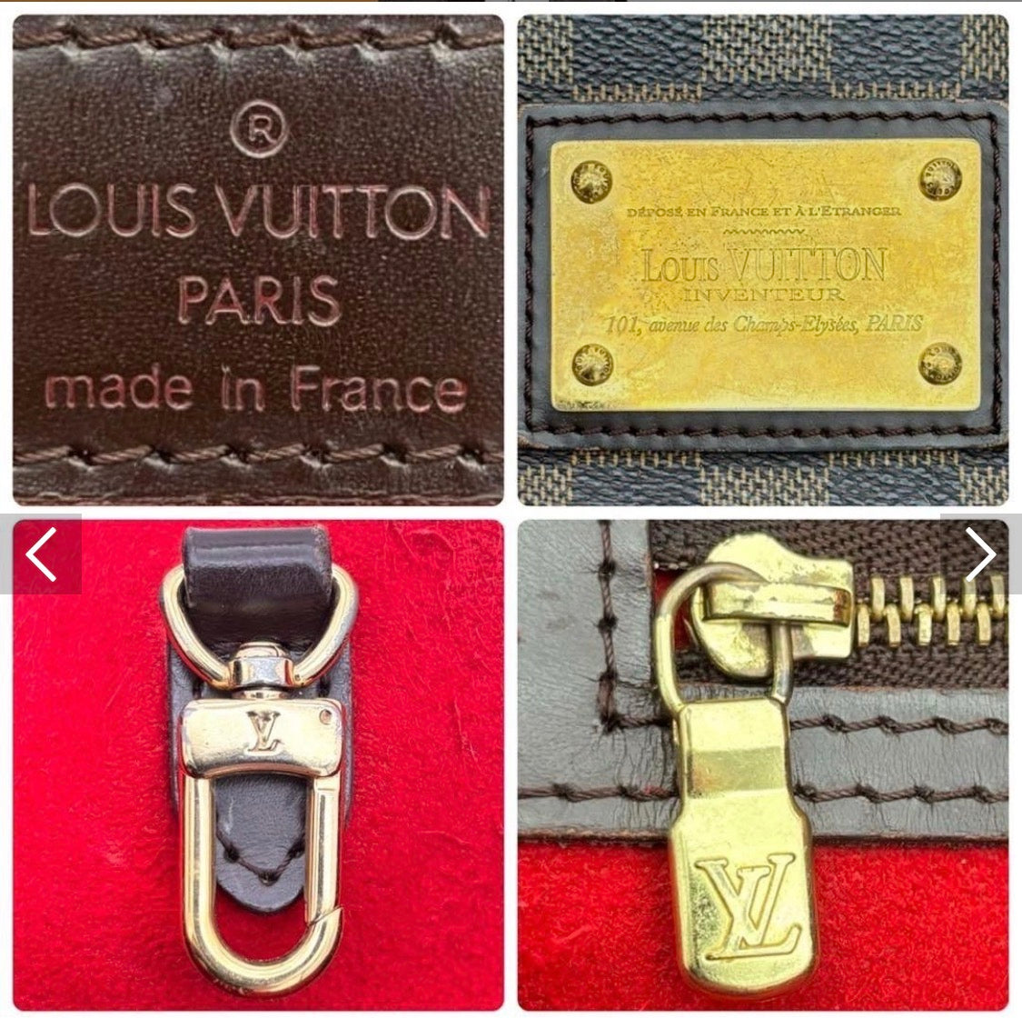 Louis Vuitton Damier Ebene Hampstead PM Shoulder bag