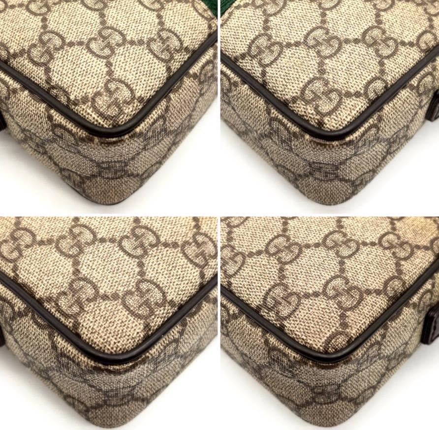 Authentic Gucci GG Supreme Small Ophidia Messenger Bag