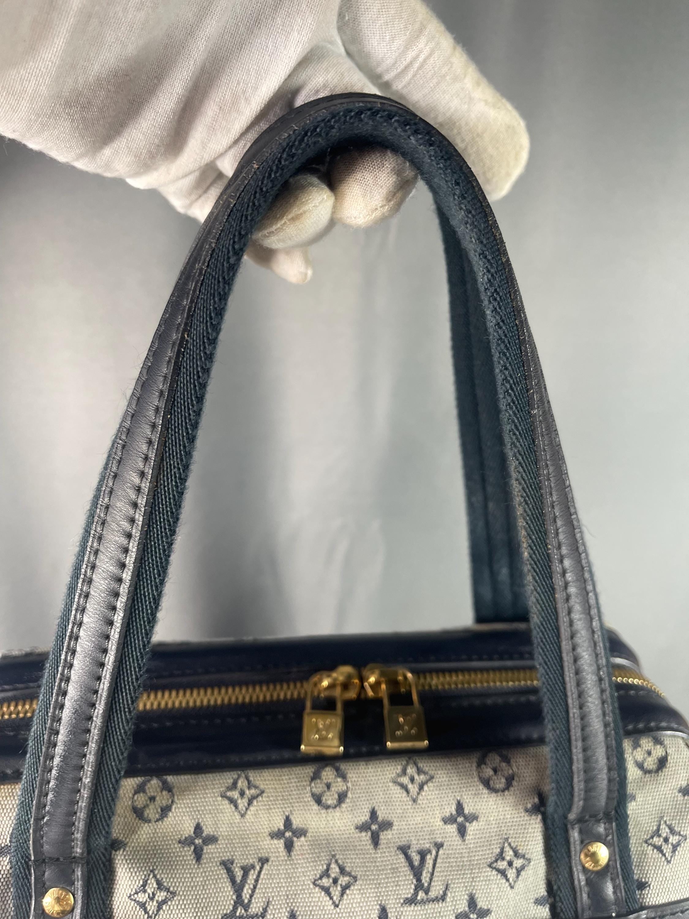 Authentic  LOUIS VUITTON Monogram Mini Josephine  Handbag