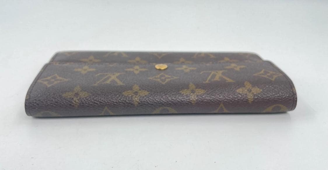 Authentic LOUIS VUITTON Monogram Portefeuille Sarah  Long Wallet Vintage Customizable options available