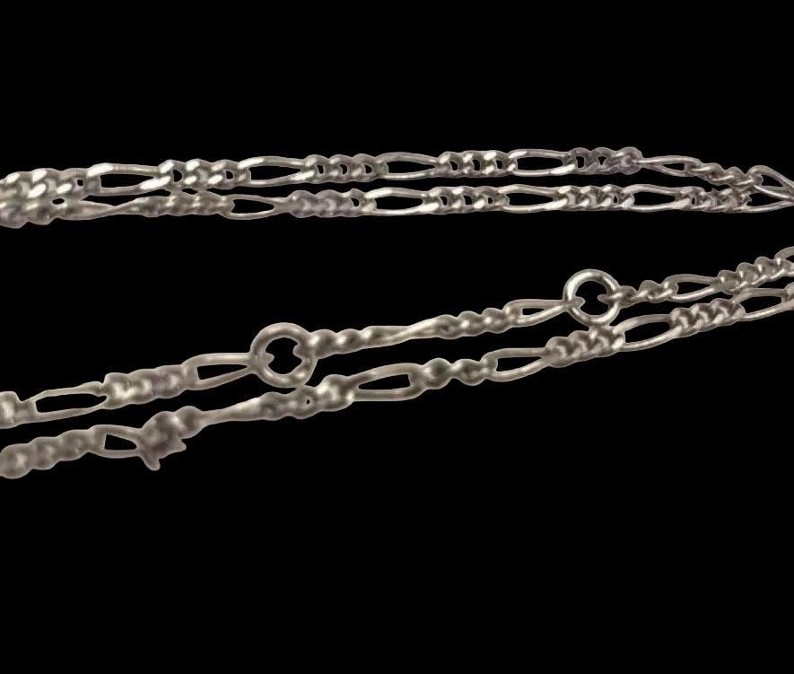 Authentic Christian Dior Women's Silver Circle Necklace Vintsge