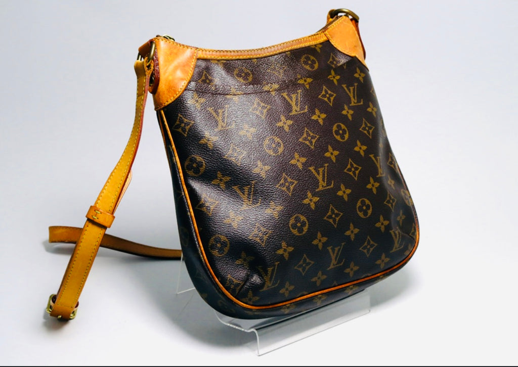 LOUIS VUITTON Monogram Odeon MM Shoulder Bag