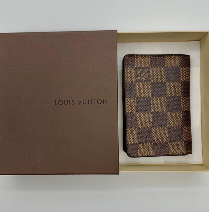 LOUIS VUITTON
Pocket Organizer Damier Ebene Card Case