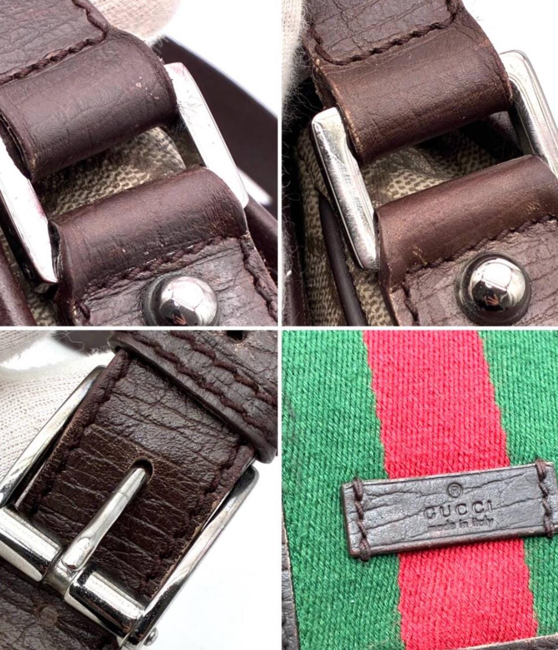 Authentic GG GUCCI  Supreme Sherry Line crossbody bag Vintage.