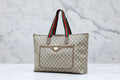 Authentic GUCCI PLUS Vintage Sherry Tote Handbag Vintage