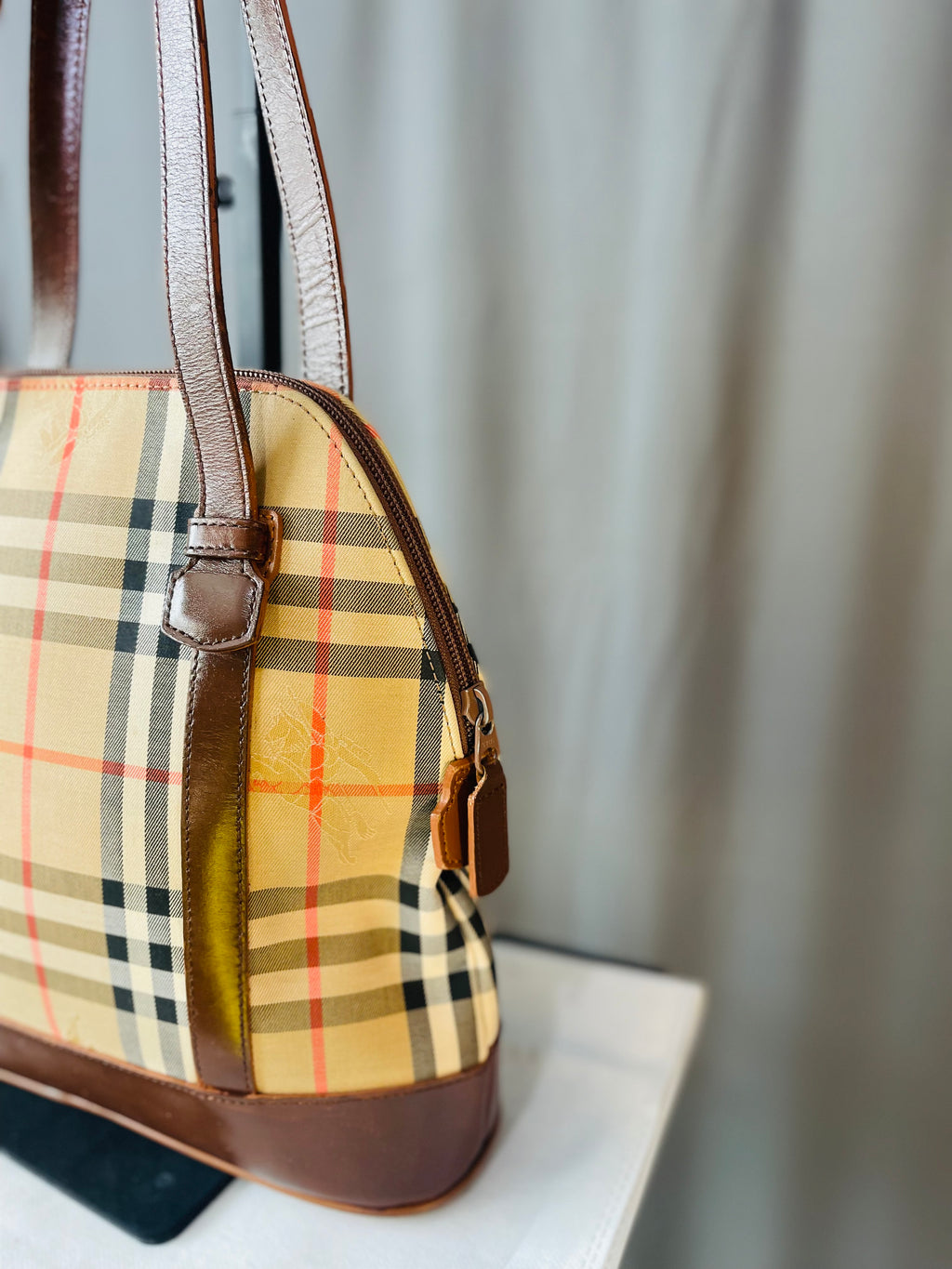 Burberry Nova Check Tote Bag
