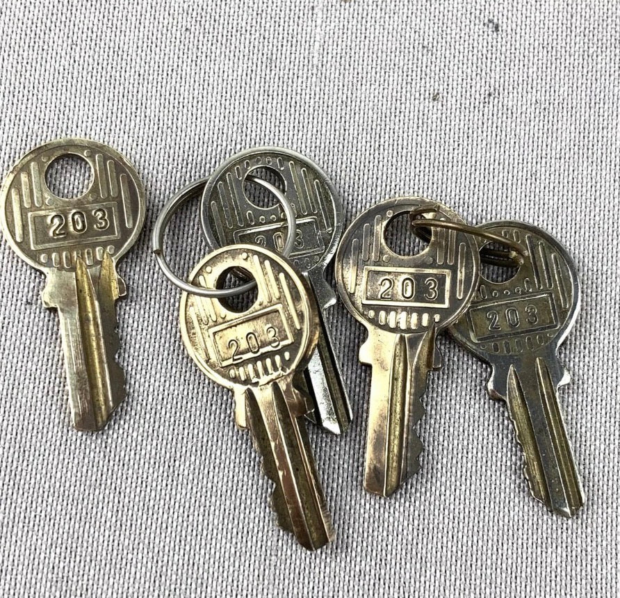 Louis Vuitton Padlock, Same Number, Set of 3