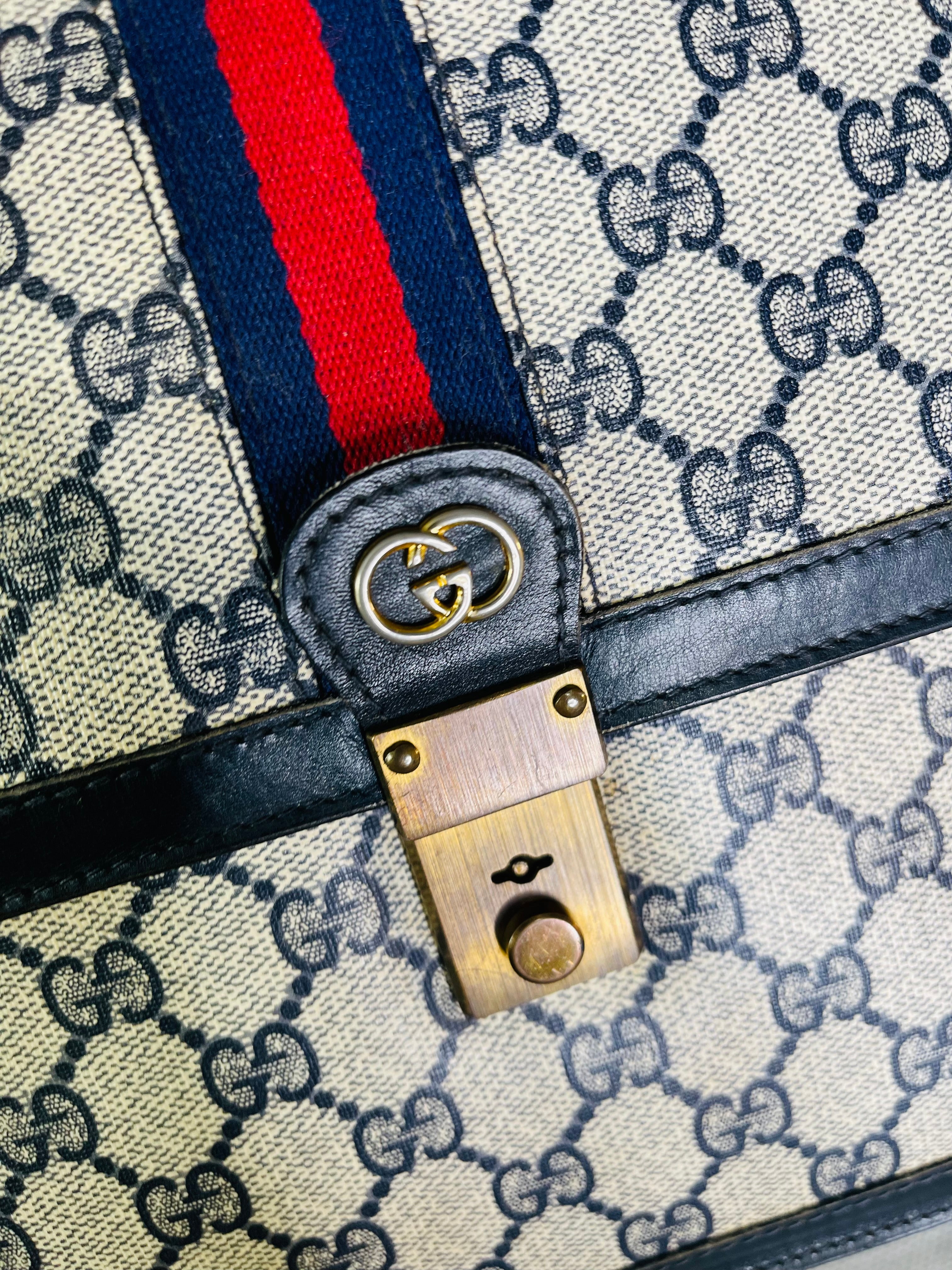 Gucci Ophidia Sherry Line Supreme e Shoulder Bag Vintage
