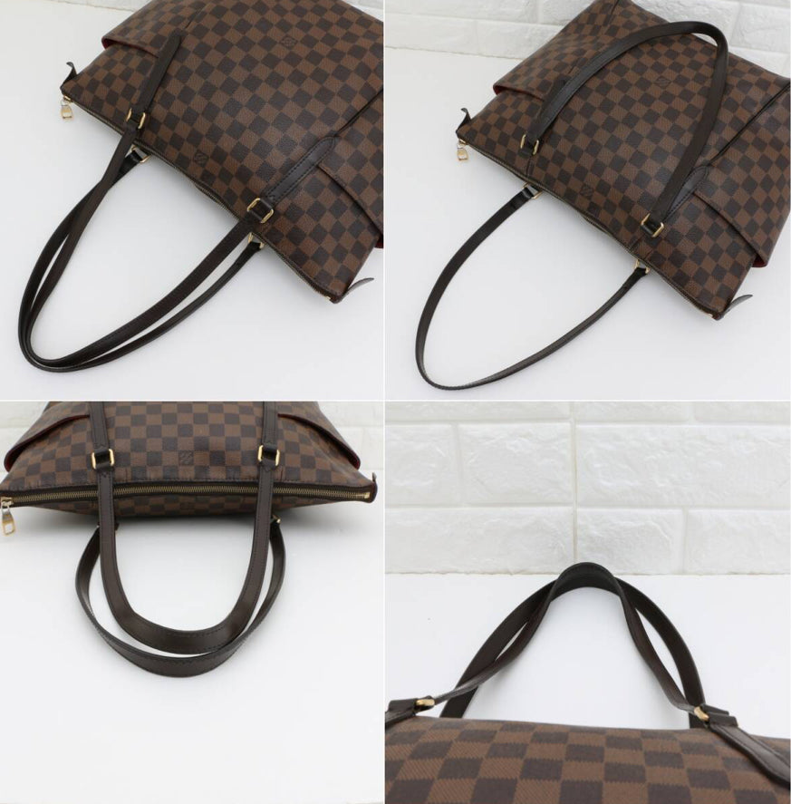Louis Vuitton Damier Ebene Totally MM Shoulder Bag