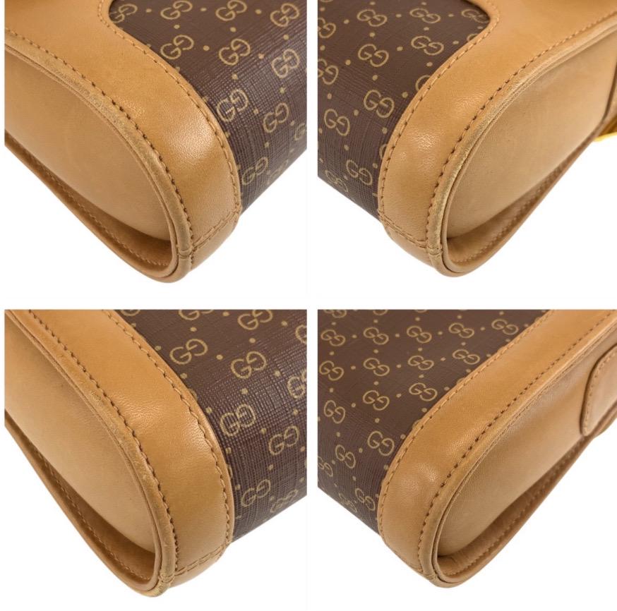 Authentic Micro GUCCI GG Old Gucci Shoulder Bag