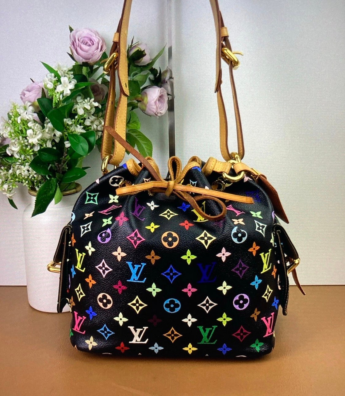 Louis Vuitton
Petit Noe Handbag Monogram Multicolor