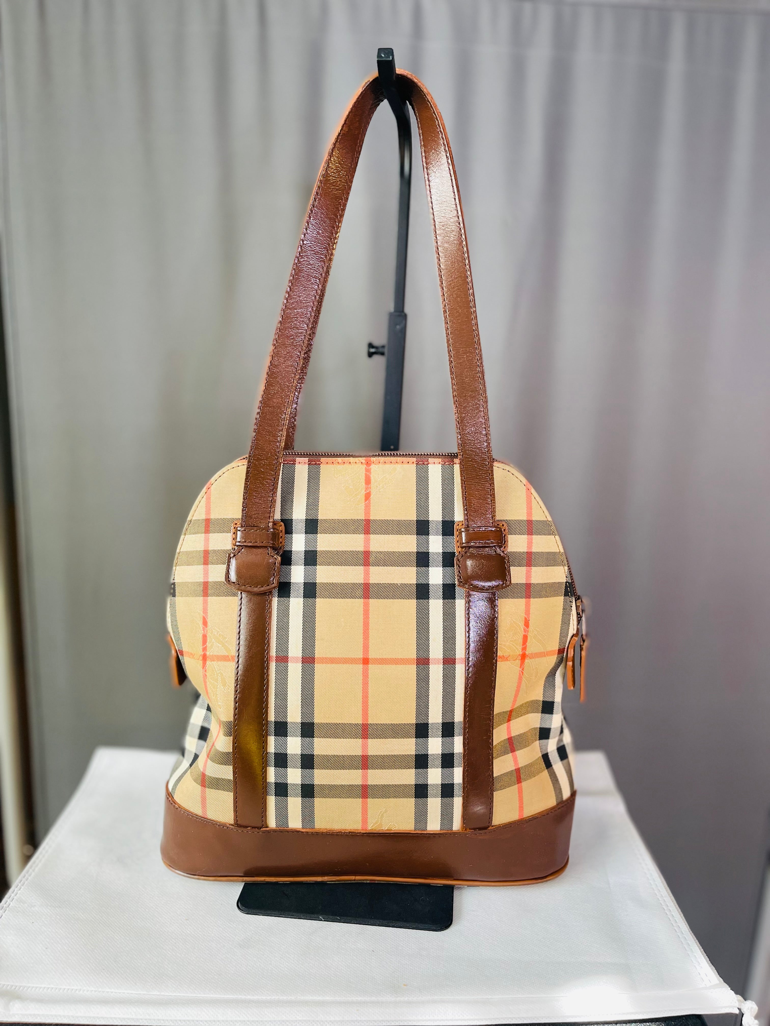Burberry Nova Check Tote Bag