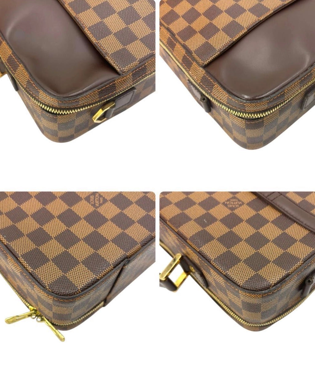LOUIS VUITTON
Damier Canvas Porte Ordinateur Sabana Computer Case Bag
