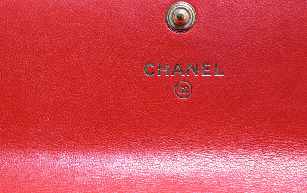 CHANEL Boy Wallet (Red)