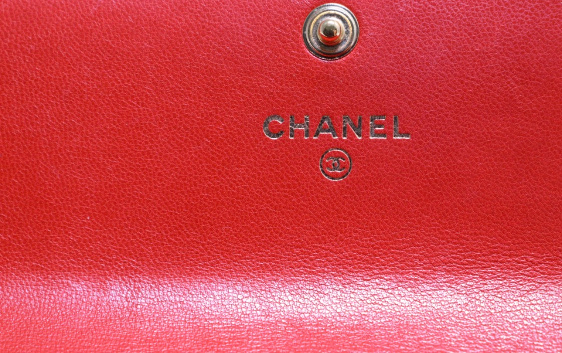 CHANEL Boy Wallet (Red)