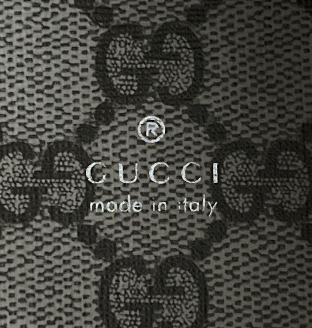GUCCI Small Logo-Print Canvas Tote Bag