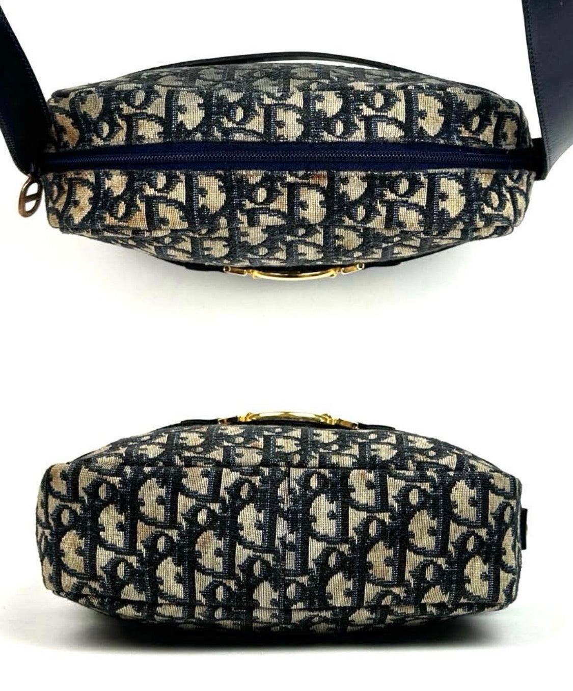 Christian Dior Trotter Canvas Shoulder Bag