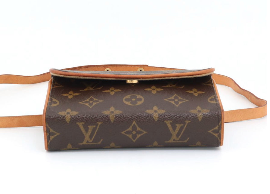 LOUIS VUITTON LV Monogram Pochette Florentine XS