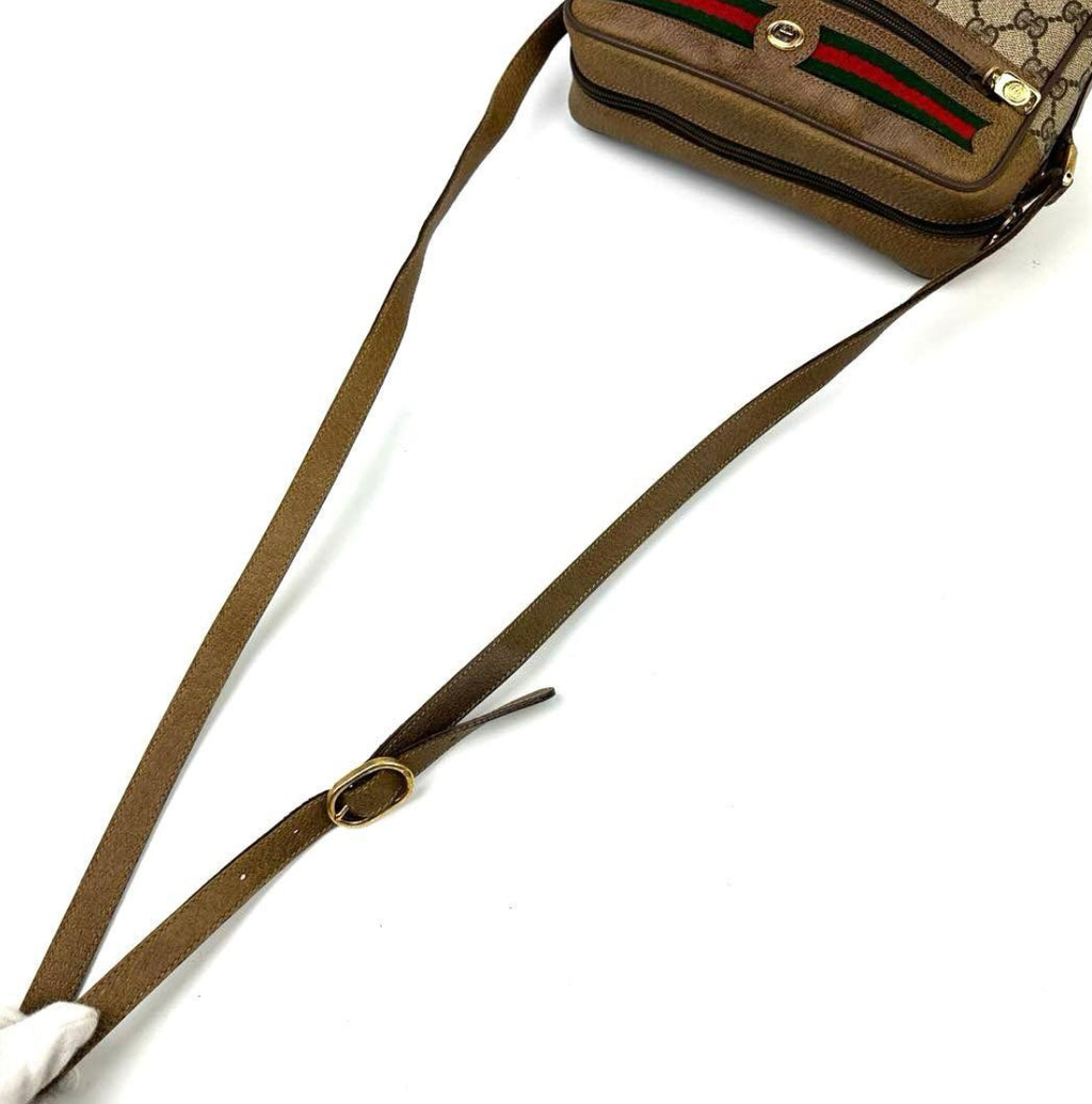Gucci Supreme Sherry line Shoulder Bag Vintage.