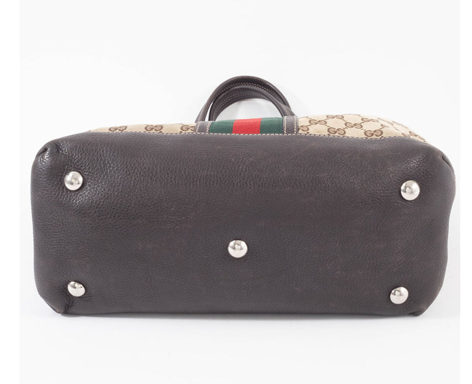 GUCCI  Sunset Medium Web Tote Bag