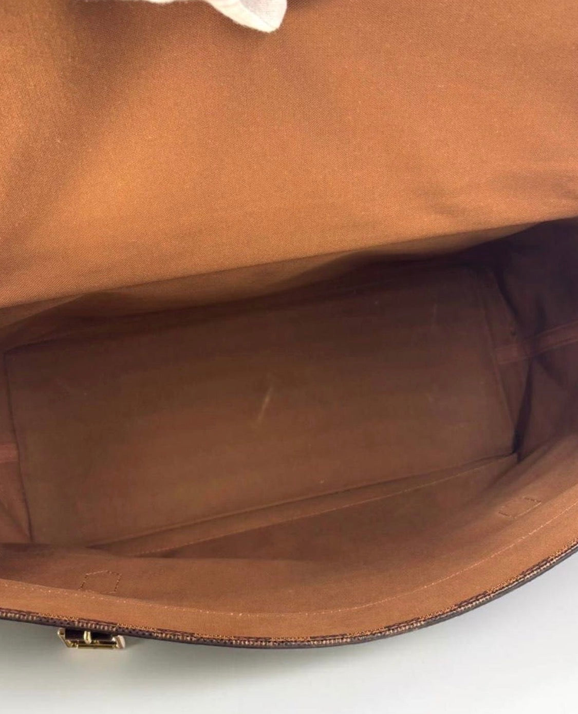 LOUIS VUITTON Damier Ebene West End PM Travel Bag