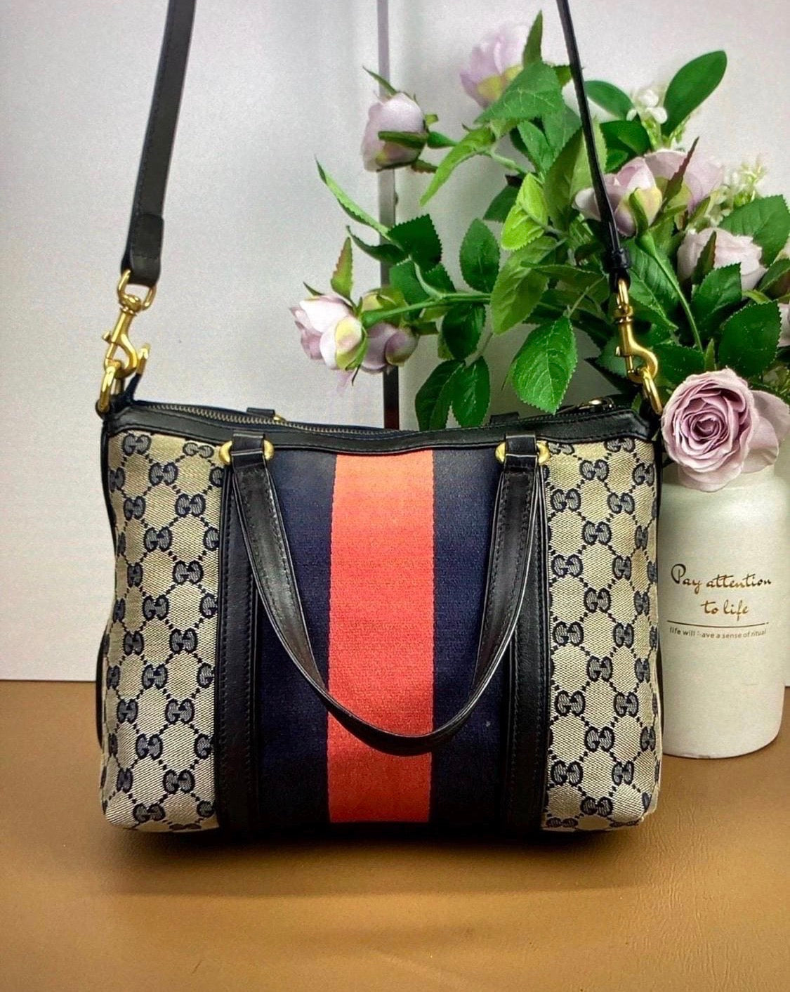 Gucci GG Rania Convertible Top Handle Shoulder bag / Crossbody