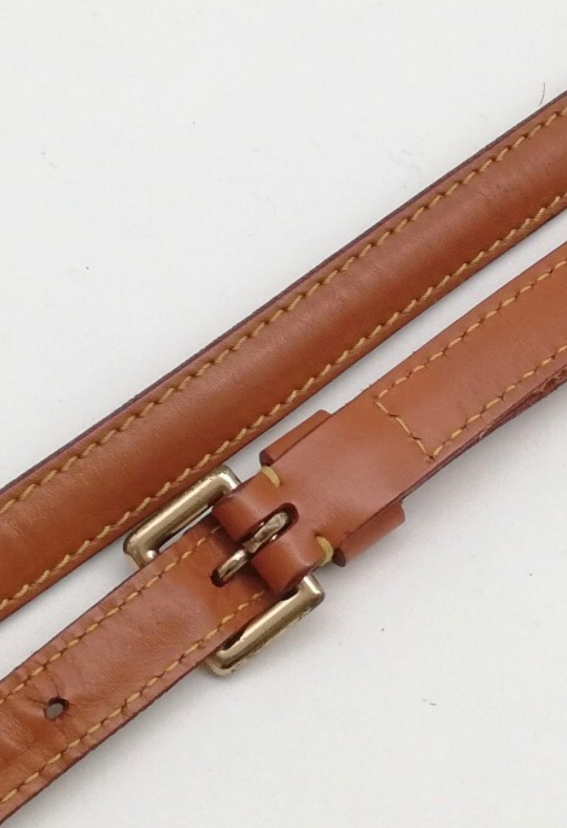 Authentic Louis Vuitton Leather Vachetta  Shoulder Strap Adjustable