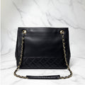Chanel Lambskin Shoulder Tote Bag