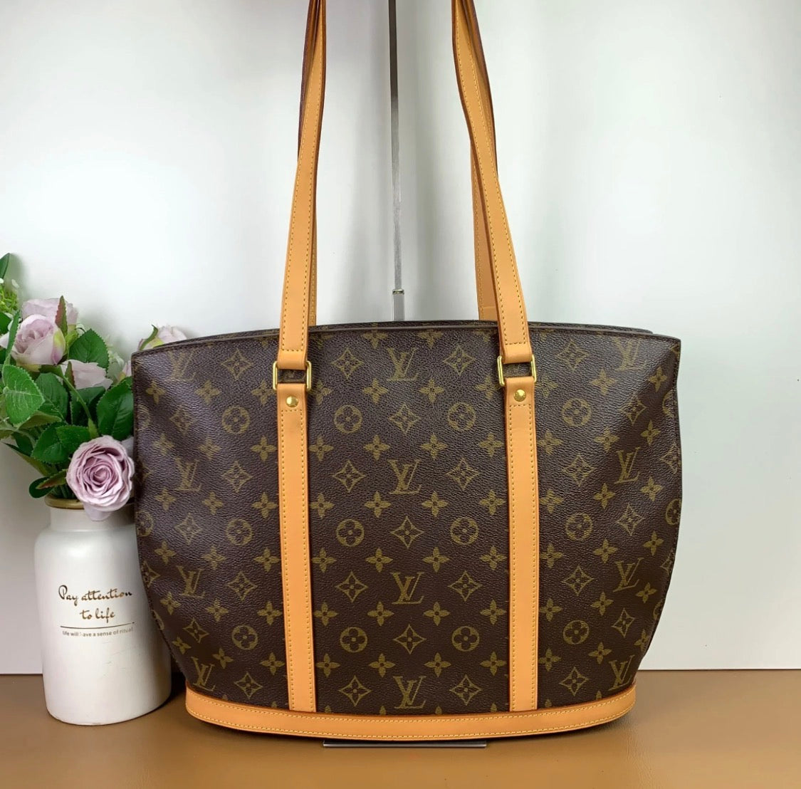 Louis Vuitton Babylone Monogram ToteShoulder Bag