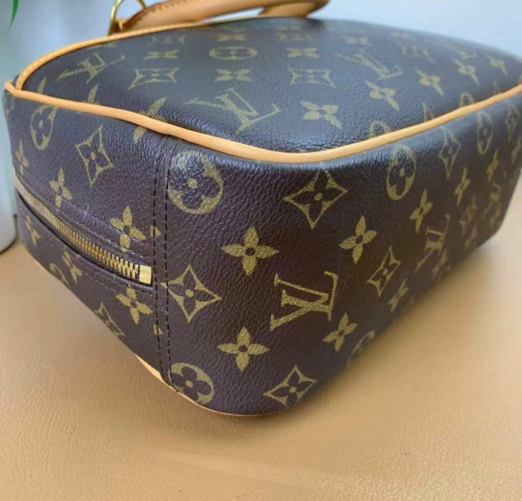 Louis Vuitton Monogram Trouville With LV Lock & Key Bag