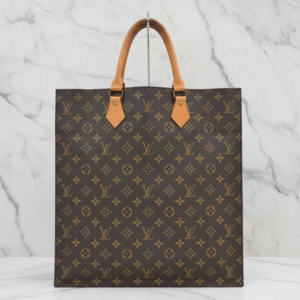 Louis Vuitton Monogram Sac Plat Handbag