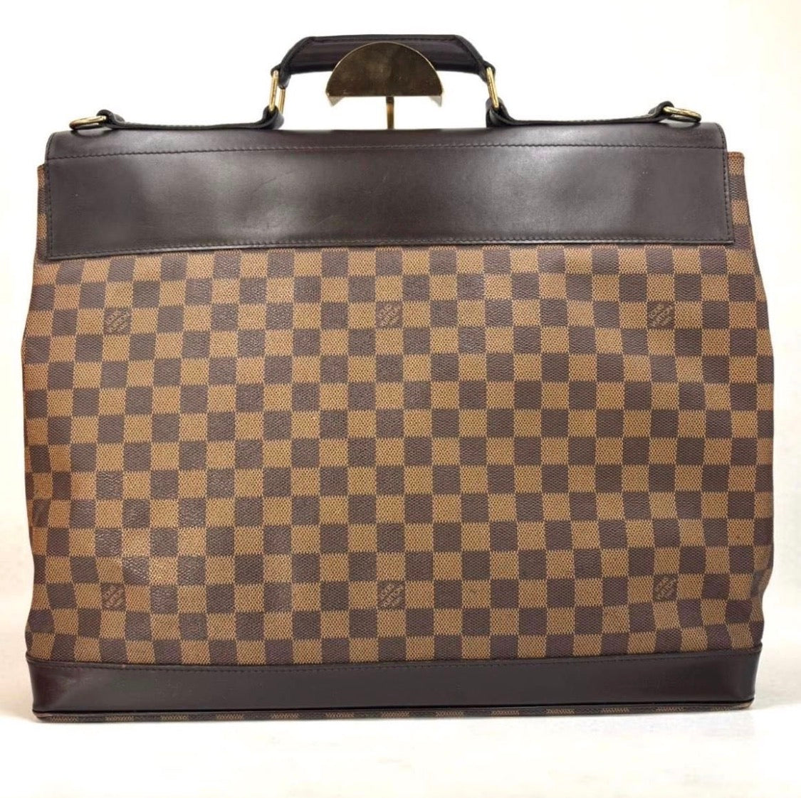 LOUIS VUITTON Damier Ebene West End PM Travel Bag