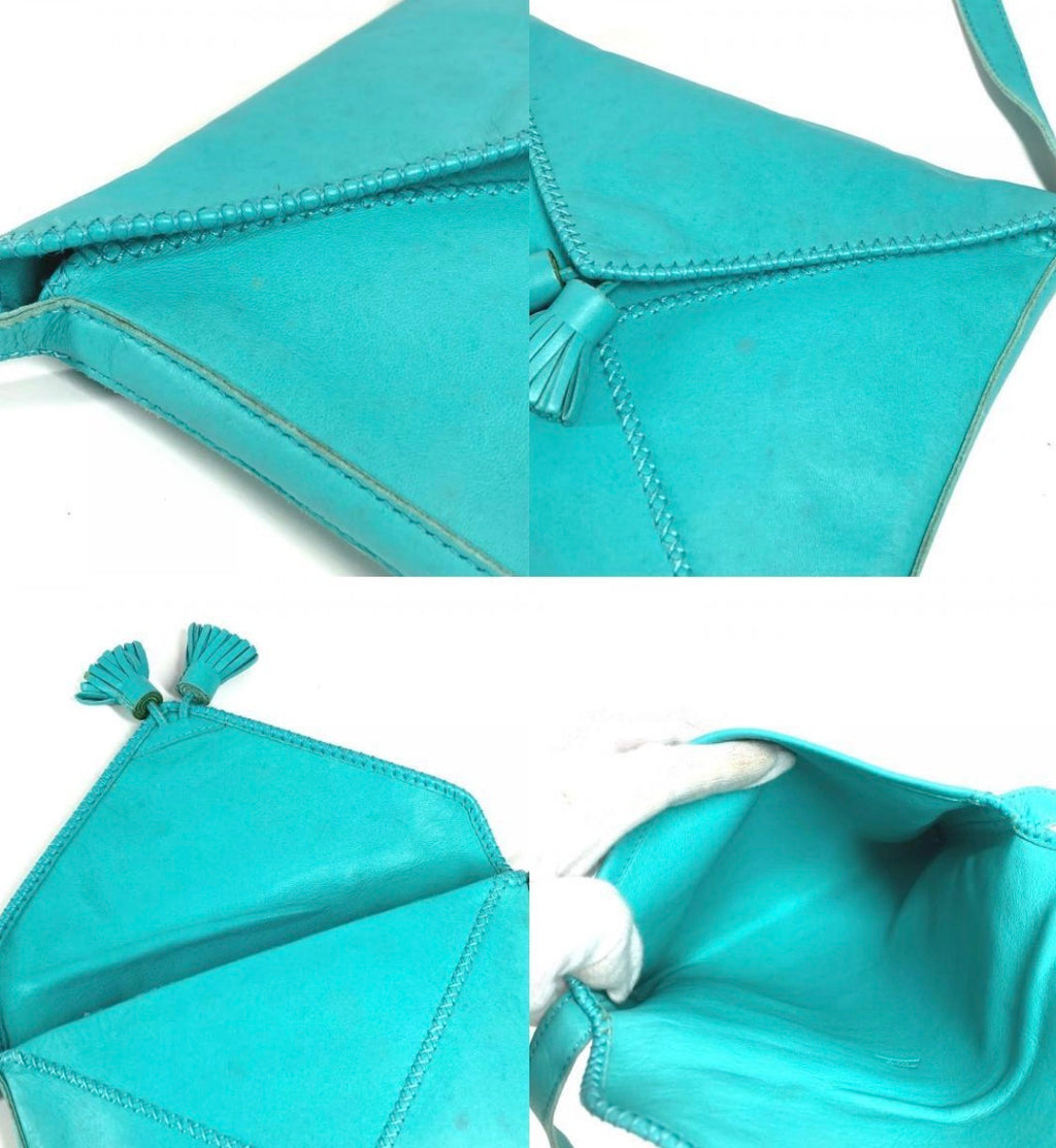Hermes Stassel Fringe Sac Pom Pom Bag Crossbody Pouch Shoulder Bag