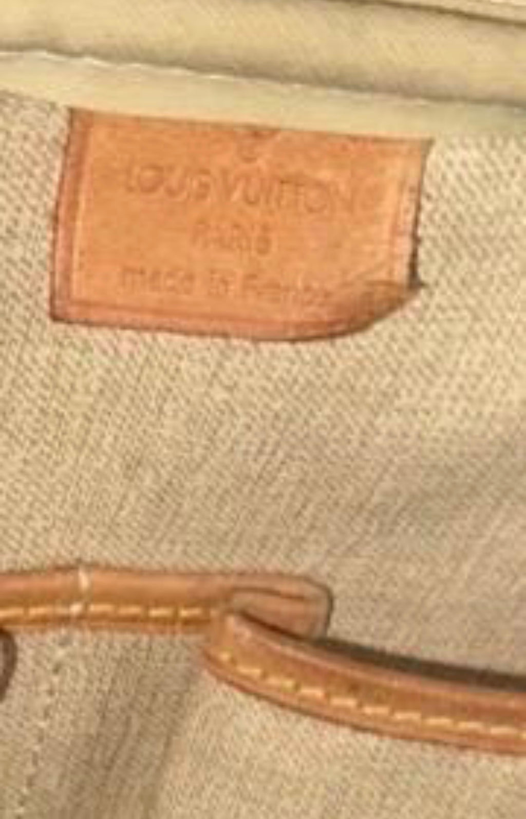 Louis Vuitton Monogram Canvas DEAUVILLE Handbag