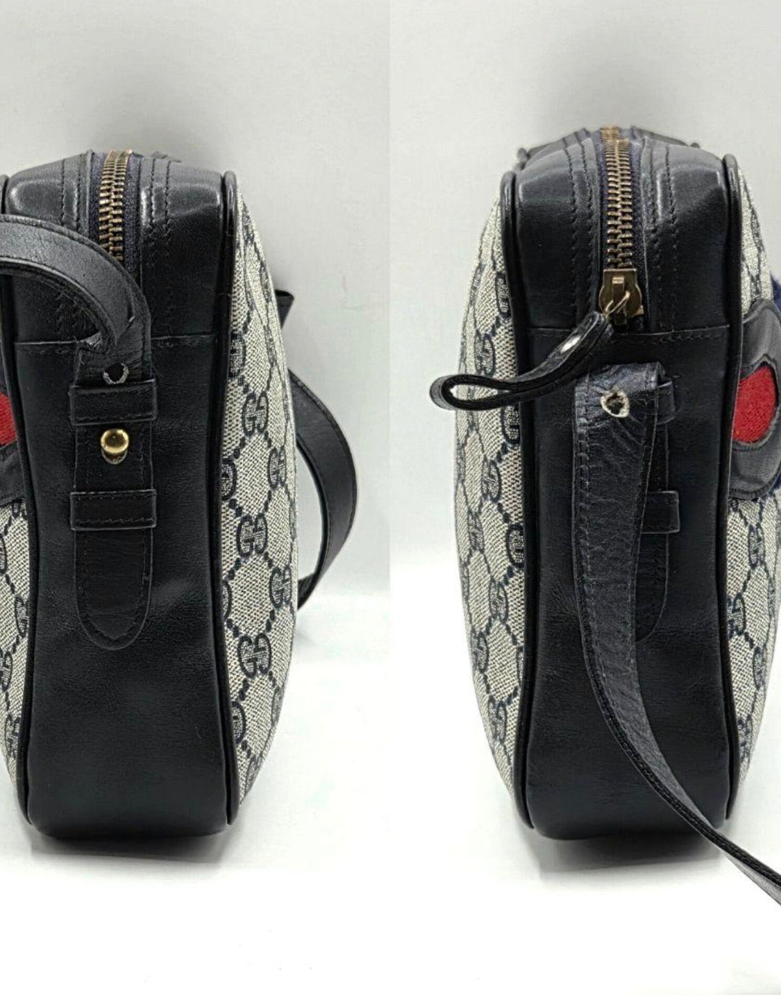 GUCCI GG-Supreme Sherry Line Shoulder  Bag Vintage