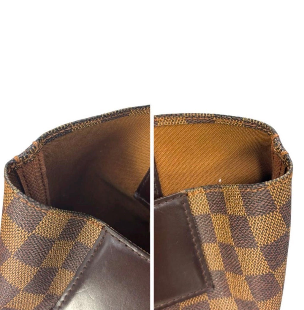 LOUIS VUITTON Damier Ebene West End PM Travel Bag