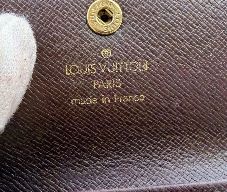 LOUIS VUITTON Damier Ebene Multicles 4 Key Holder