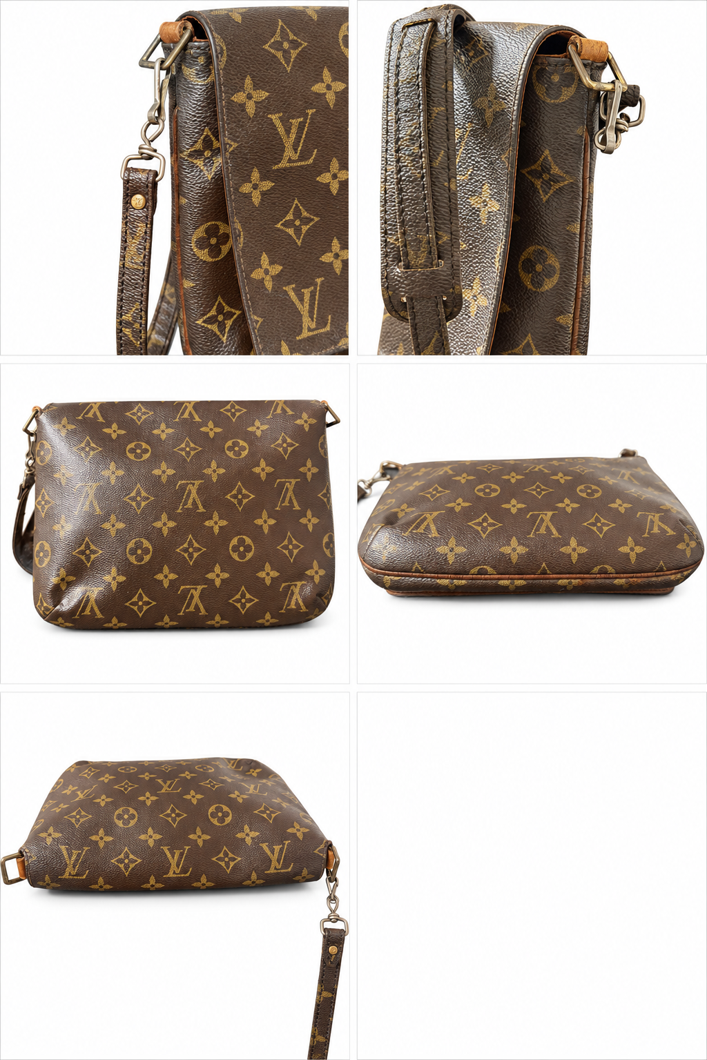 Louis Vuitton Monogram Musette Tango Shoulder Bag