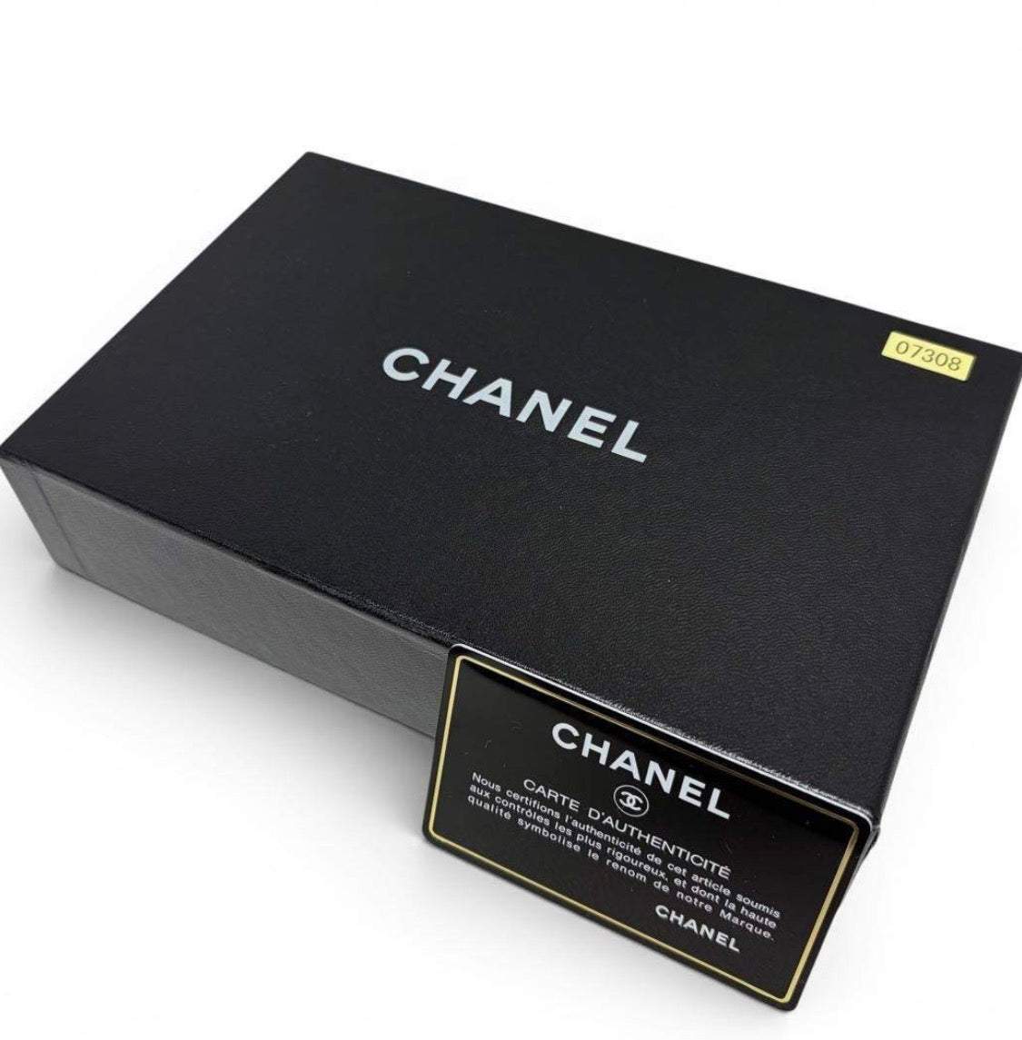 Authentic Chanel Classic Cambon Ligne Yen Wallet