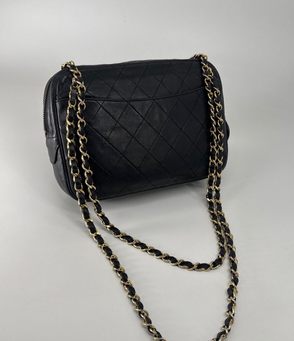 Chanel Lambskin Shoulder Bag Vintage