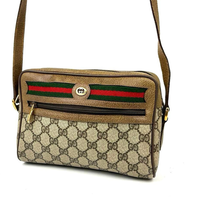 Gucci Supreme Sherry line Shoulder Bag Vintage.