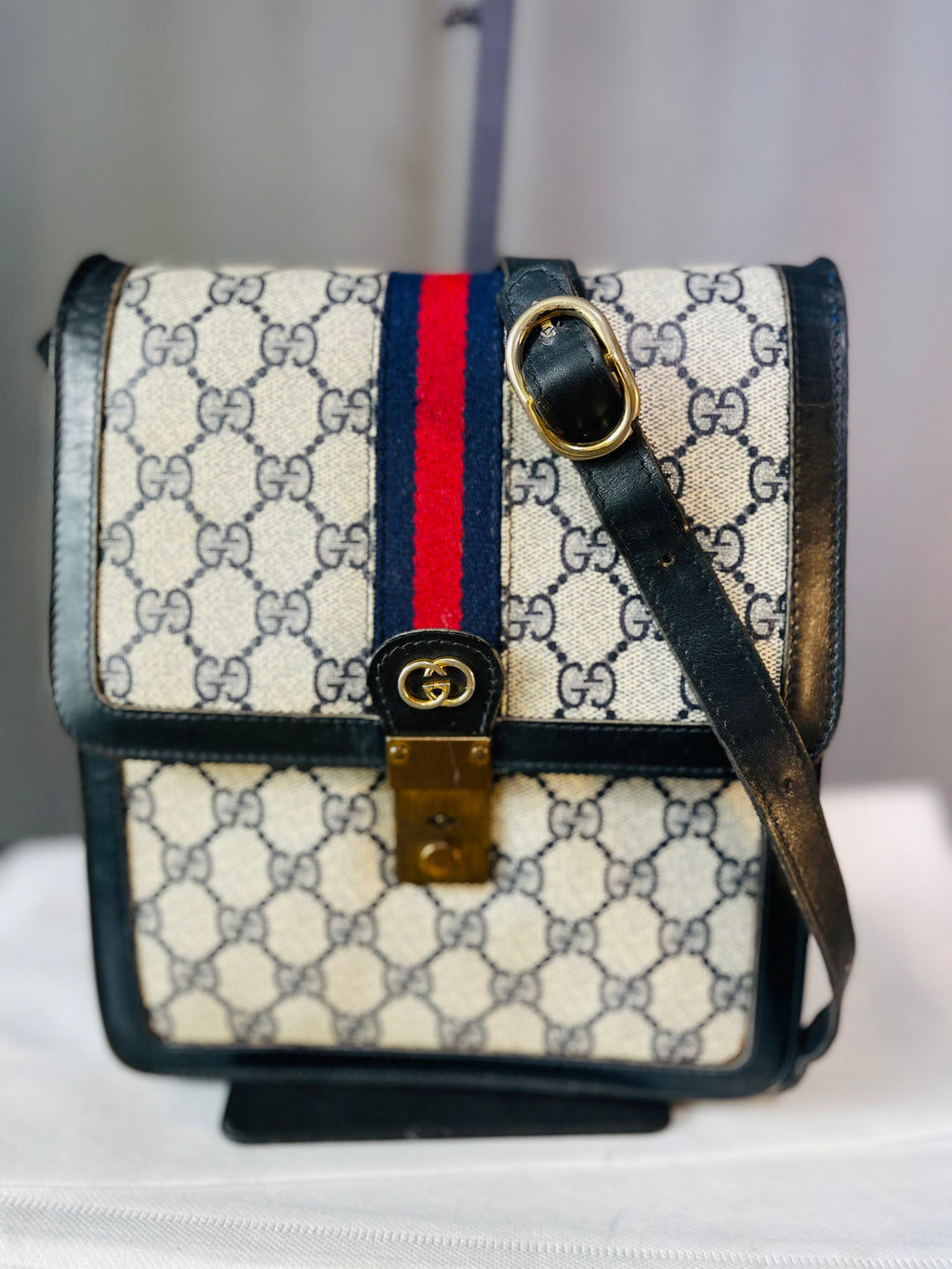 Gucci Ophidia Sherry Line Supreme e Shoulder Bag Vintage