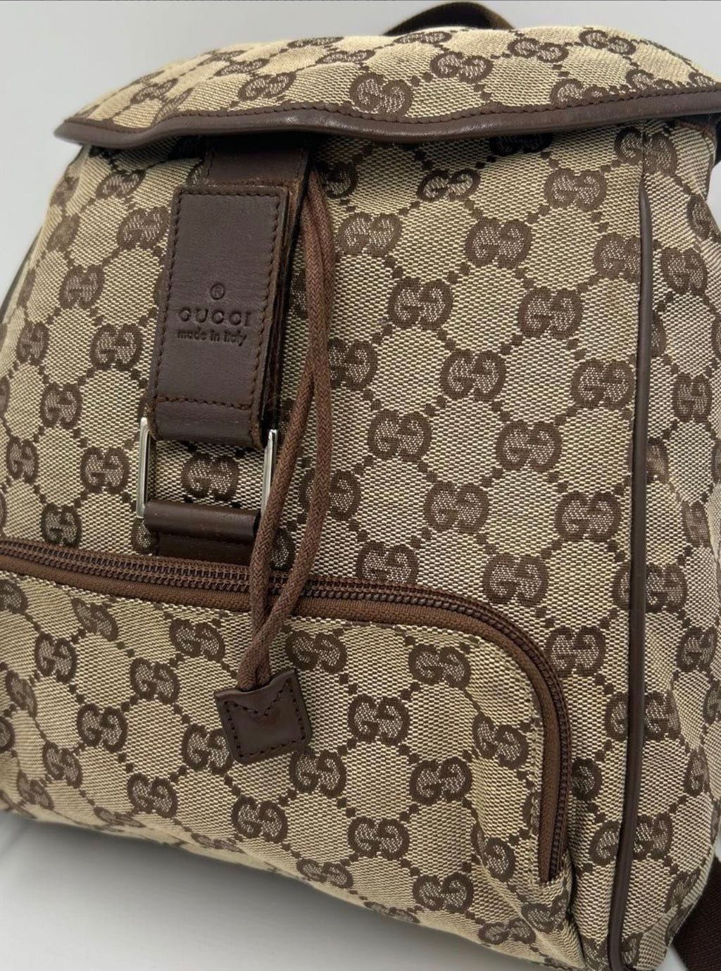 Gucci GG Canvas Backpack,